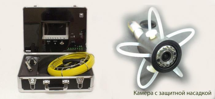 Эндоскоп для ЖКХ AKR-10-22мм-40м